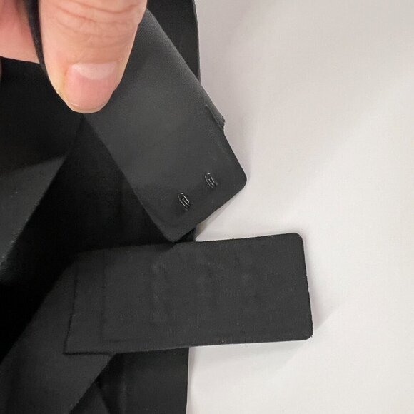 Victoria's Secret Angel Max Black Silver Stars‎  Sport Workout Bra Sz 34 DDD - Picture 7 of 11